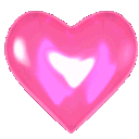 spinheartpink animated emote - Lovescape