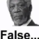 false