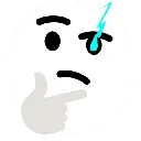 sans_think Discord Emoji