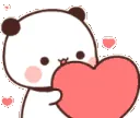 kittenmiruspandaheart