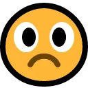 frown