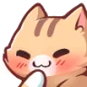 CattoBlushing Discord Emoji