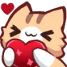 Catto Love Discord Emoji