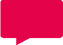 A red speech bubble containing a white dot and the word LIVE in white capital letters.