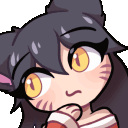 bed_Y_ahri_thinking Discord Emoji