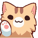 anime_cat_wave Discord Emoji