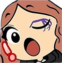 MelinaSuprised Discord emoji