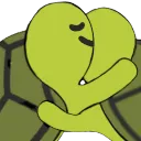 2TurtlesHugging Discord Emoji