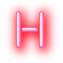 9_letter_red_h
