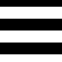 Horizontal black and white stripes arranged in a repeating pattern.