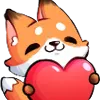 fox_Heart2 Discord Emoji