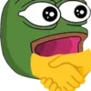 pepegratefulhandshake Discord Emoji
