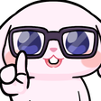 bunny_nerd_112px Discord emoji