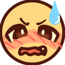 flushed Discord emoji