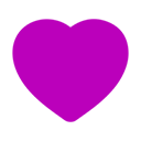 DE_magenta_heart custom emote | Trophy's Paradise