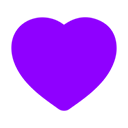 DE_lila_heart Discord Emoji - Trophy's Paradise