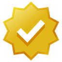 Twitter_Verified_Badge_Gold Discord emoji
