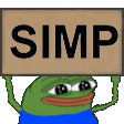 Pepe Simp pepesimp Discord Emoji