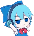 cirnoheadphones Discord Emoji
