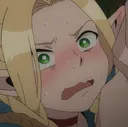 Marcille_blushes Marcille_blushes