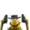 KermitCowboyGuns Discord emoji