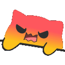 angry_cat animated GIF emoji | Ice Store | Season 3