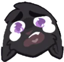 zblackcatravenpawsfear Discord Emoji
