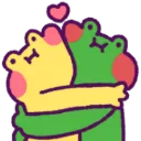 Afrog_hug