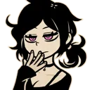 ashley_think Discord Emoji