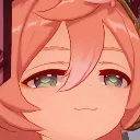 Yanfei Smug Discord Emoji