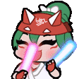 bed_Y_kiriko_party Discord emoji