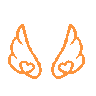 Orange Wings Discord Emoji