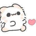 catHeartThrow