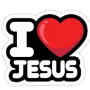 C I Love Jesus Discord Emoji