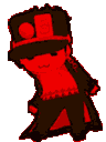Jotaro_Dancing animated Discord emote - INFERNO