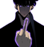 middlefingerjinwoo Discord emoji