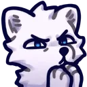 Loup1_Think Discord Emoji