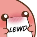 BlobLewd Discord Emoji