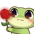 cozyas3Frogflower Discord Emoji