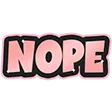 nope