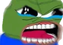 Pepe Scream Discord Emoji