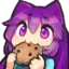 p_PurpleGirl_Cookie Discord Emoji