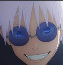 gojoSmile Discord emoji
