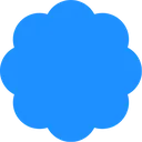 Dodger Blue Discord Emoji