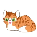 orange_cat_loaf Discord Emoji