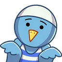 shrugSwimBird