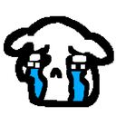 a_ab_cry_depressed_sob_dog Discord emoji