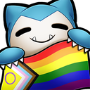Snorlaxpride Discord emoji