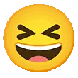 laughing