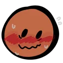 flustered